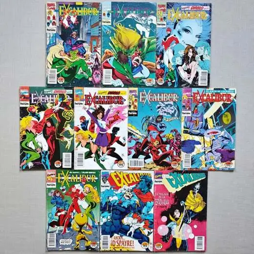 Combo x 10 Excalibur - Forum Comics