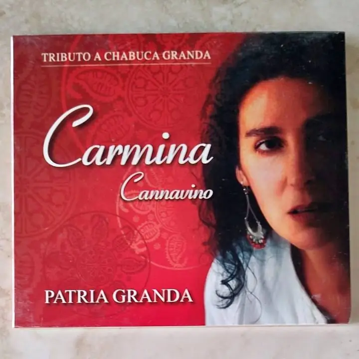 Carmina Cannavino - Patria Granda tributo a Chabuco Granda - CD nuevo