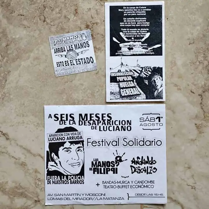 Las manos de Filippi - Combo x 3 volante / flyer