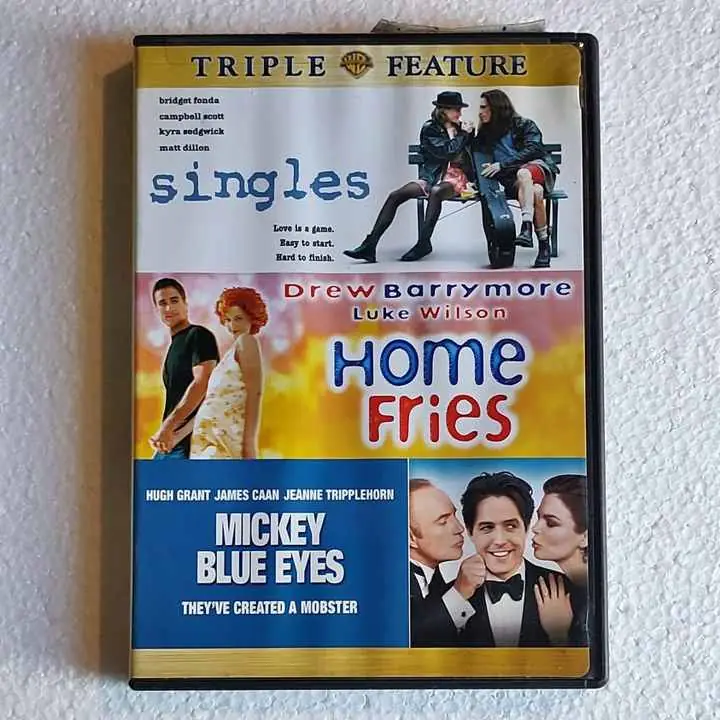 DVD Singles / Home fries / Mickey blue eyes - Combo x 3 películas