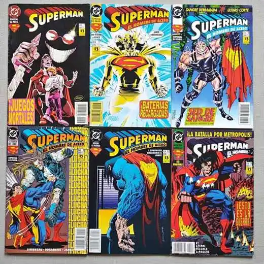 Combo x 6 Superman - Zinco Comics