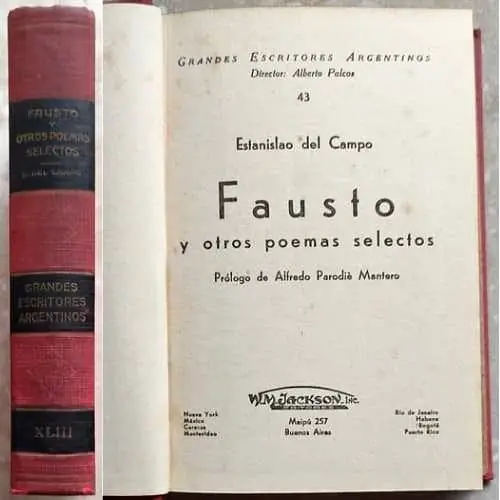 Estanislao del Campo - Fausto y otros poemas selectos - Libro