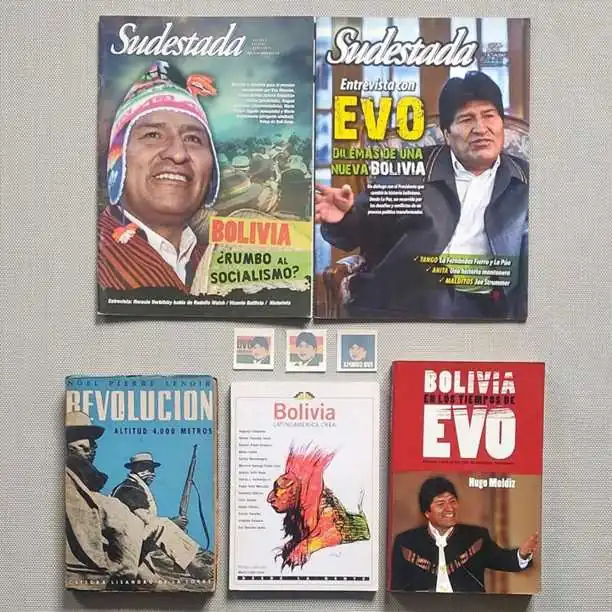 Combo Bolivia - 3 libros / 2 revistas / 3 stickers