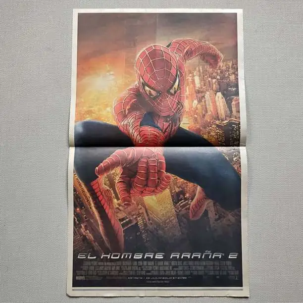 Daily Bugle promoción película Spider-Man 2 - Sony Pictures - Comics Spiderman
