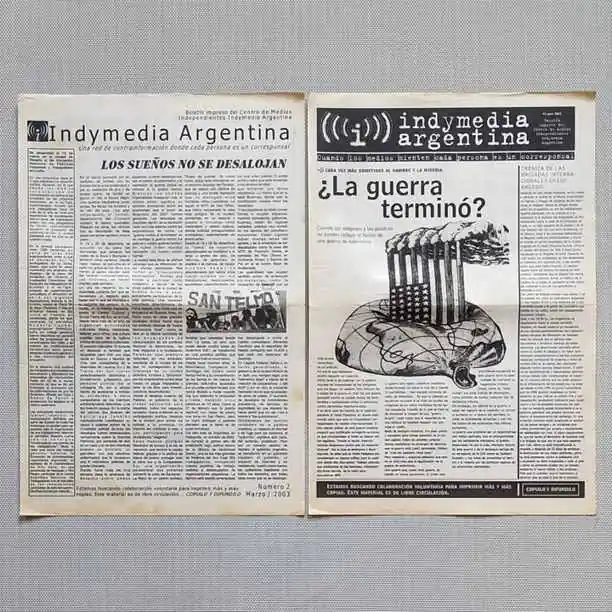Boletín Indymedia Argentina 2 y 3 - Año 2003