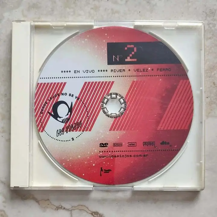DVD los piojos - Desde lejos no se ve - River / Vélez / Ferro