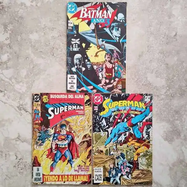 Combo x 3 - Batman Superman - Perfil Comics
