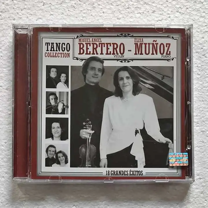 Miguel Ángel Bertero / Elisa Muñoz - 18 grandes éxitos - Tango Collection - CD nuevo