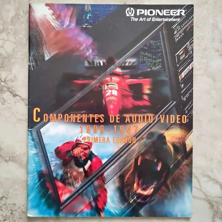 Pioneer - Catálogo audio / video - Años 1996 / 1997 - 56 páginas