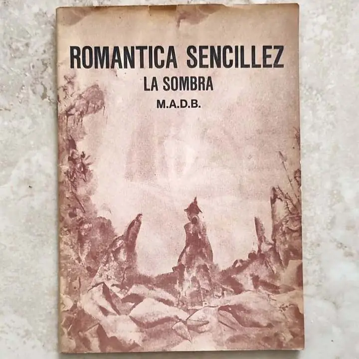 La sombra M.A.D.B. - Romántica sencillez - Libro