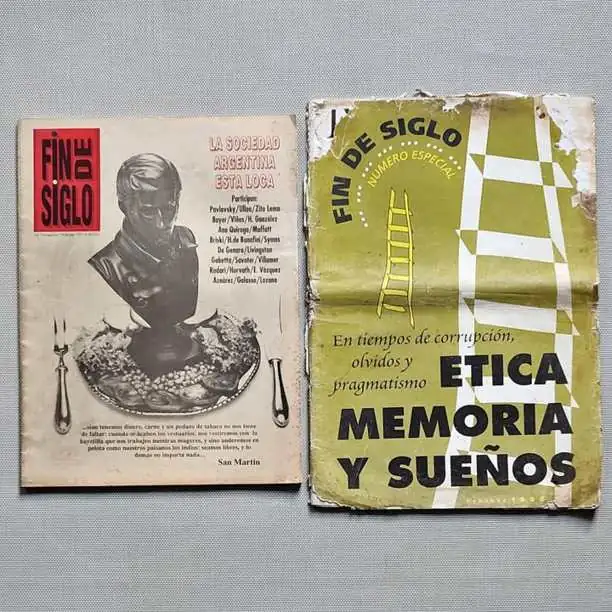 Revista Fin de siglo N° 1 - 2da época año 1991 - Director Vicente Zito Lema