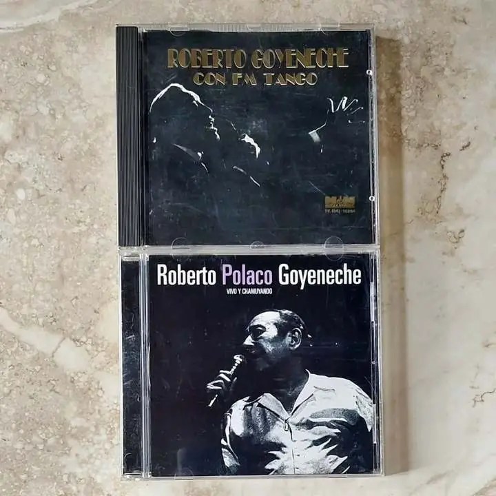 Roberto Polaco Goyeneche – Combo x 2 CD - con FM Tango / Vivo y chamuyando