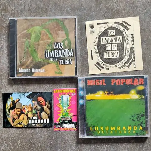 Los umbanda de la turka - Combo 2 CD nuevos 3 flyer / volante
