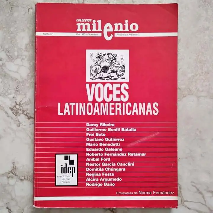 Revista Colección Milenio N° 1 - Voces latinoamericanas entrevistas de Norma Fernández - Año 1993