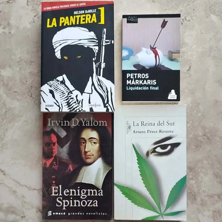 Combo x 4 libros - Nelson DeMille Petros Márkaris Arturo Pérez-Reverte Irvin D. Yalom