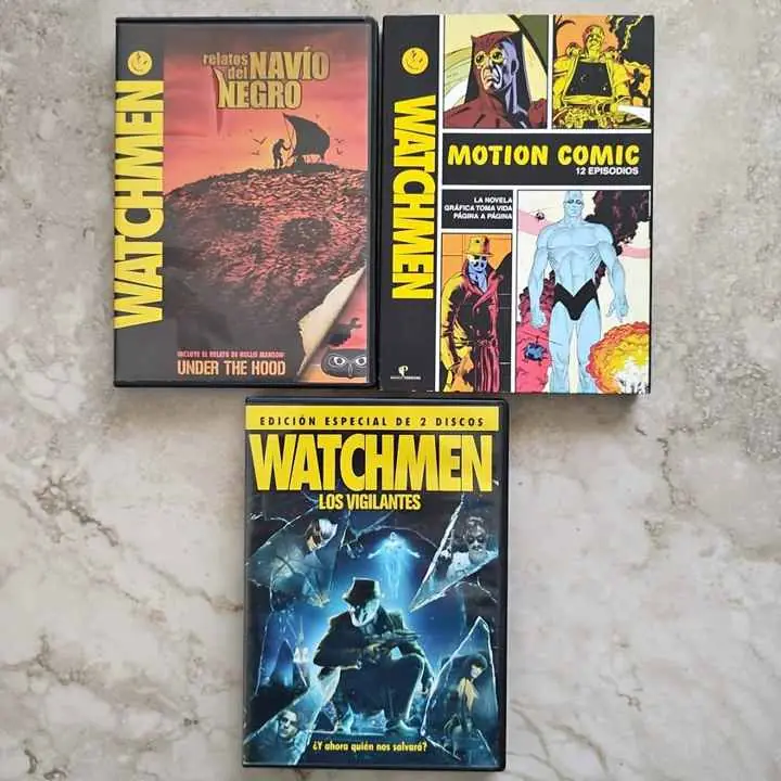 Watchmen / los vigilantes - Zack Snyder - Combo x 5 DVD
