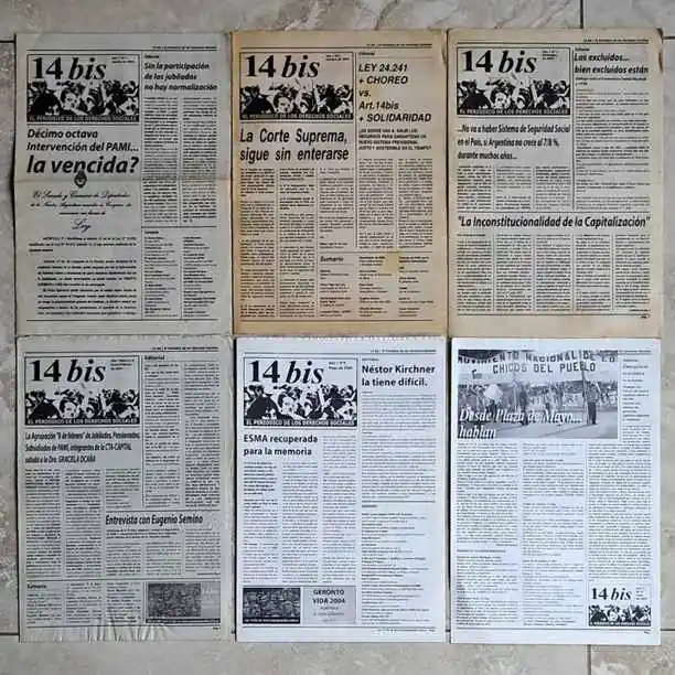 Combo x 6 Periódico 14 bis