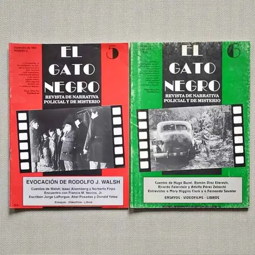 Combo x 2 el gato negro - Revista de narrativa policial y misterio