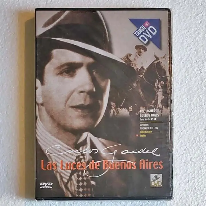 Las luces de Buenos Aires - Adelqui Millar / Carlos Gardel - DVD nuevo