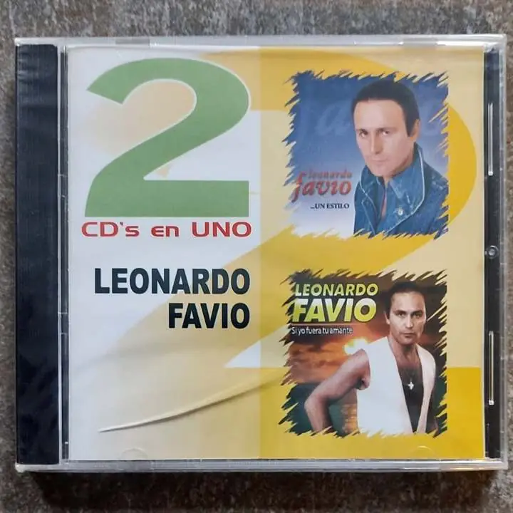 Leonardo Favio - 2 en 1 - Un estilo - Si yo fuera tu amante - CD nuevo