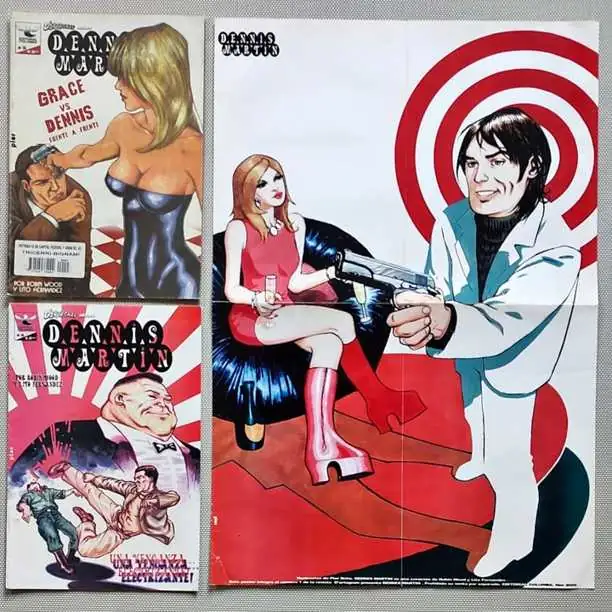 Combo Dennis Martin - Robin Wood Lito Fernández - Columba Comics Historieta