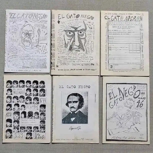 Combo x 6 el gato negro - Fanzine