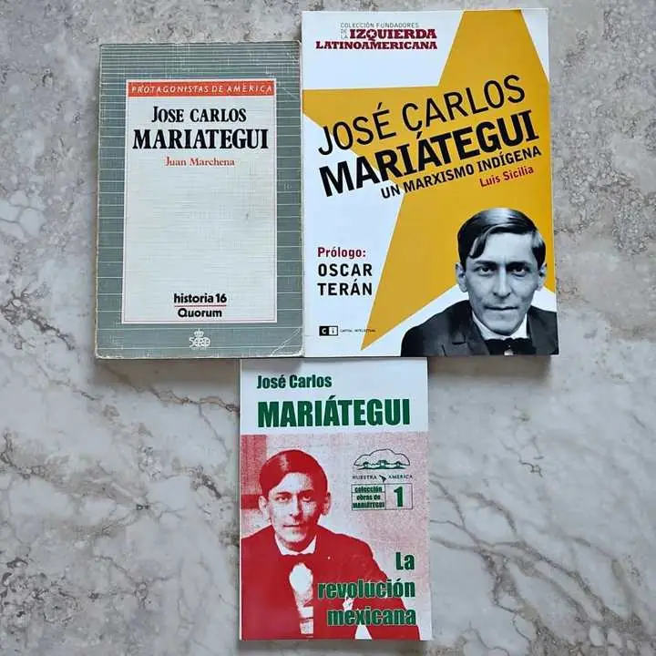 Combo x 3 libros - José Carlos Mariátegui