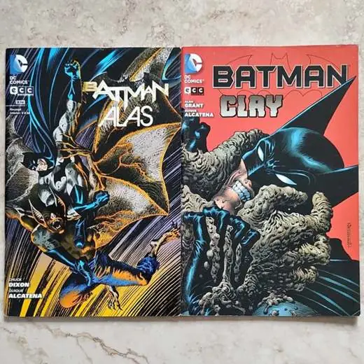 Batman Alas Clay - Chuck Dixon Alan Grant Enrique Alcatena - ECC Sudamérica Comics