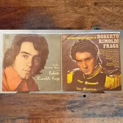 2 Discos Roberto Rimoldi Fraga - Zambas Canciones Poemas Grandes éxitos