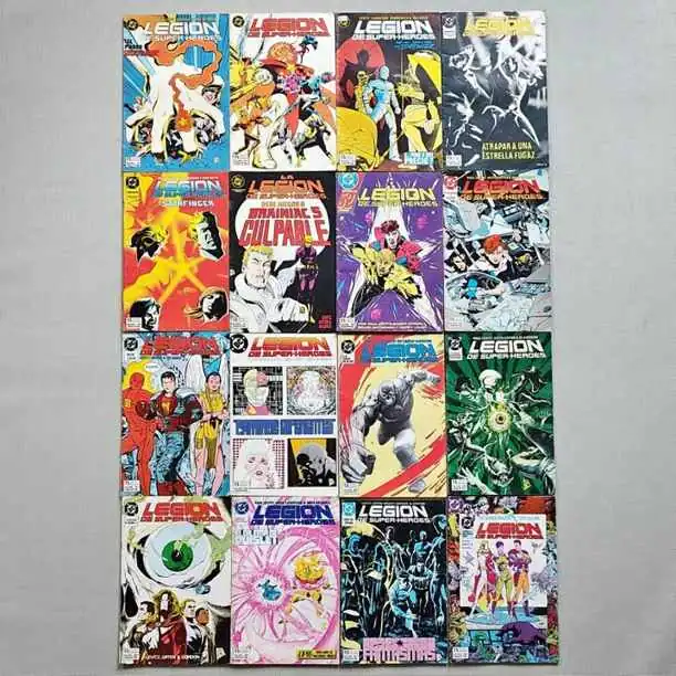 Combo x 16 Legión de superhéroes - Zinco Comics