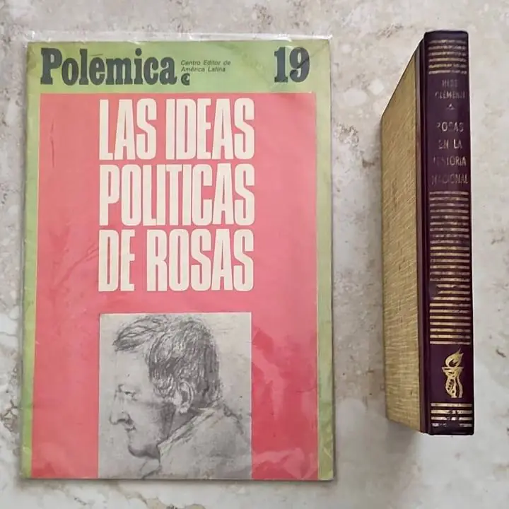 Juan Manuel de Rosas Combo x 2 - Arturo Enrique Sampay - Hebe Clementi - Libro