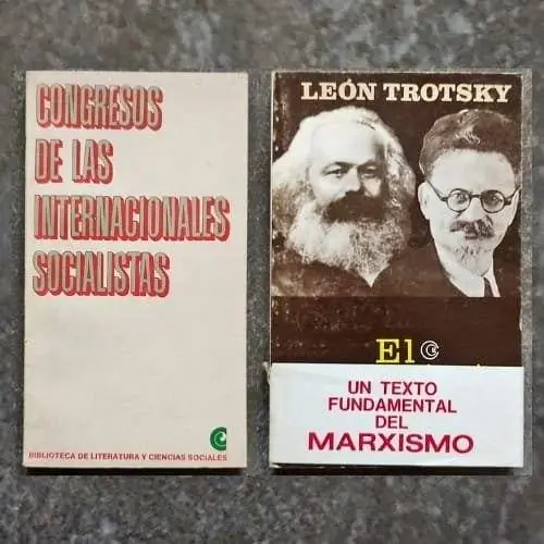 Combo x 2 libros - Internacional socialista León Trotsky Karl Marx