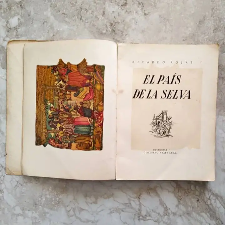 Ricardo Rojas - el país de la selva - Libro