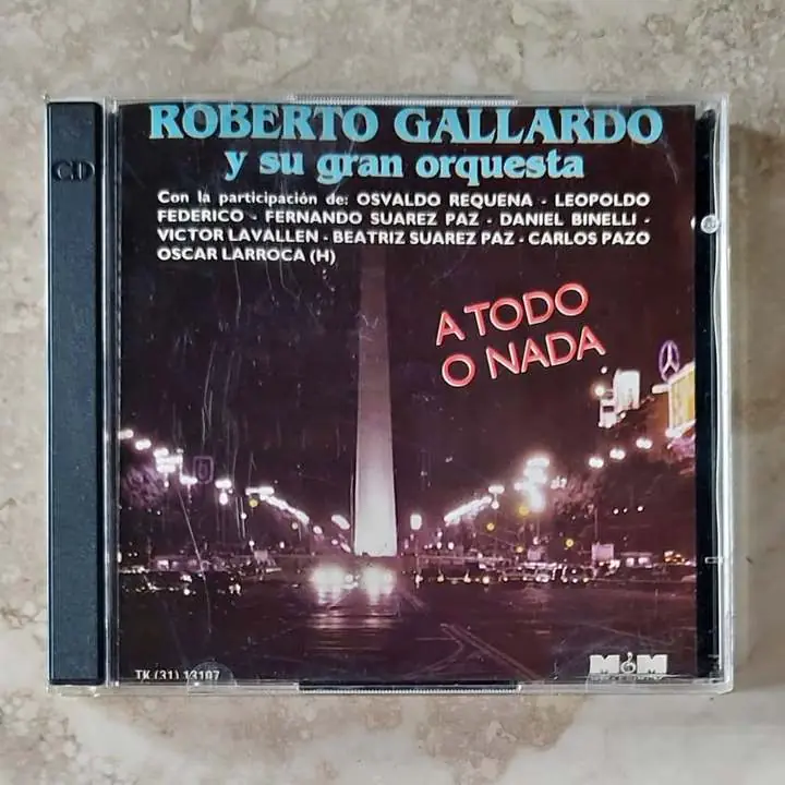 CD Roberto Gallardo y su gran orquesta - A todo o nada