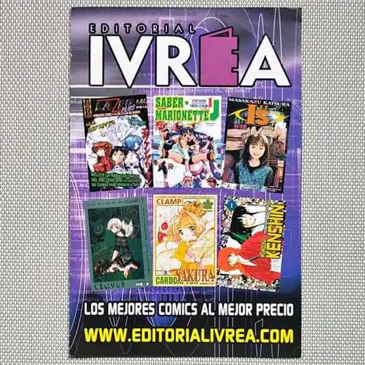 Editorial Ivrea - Catálogo año 2001 - Manga