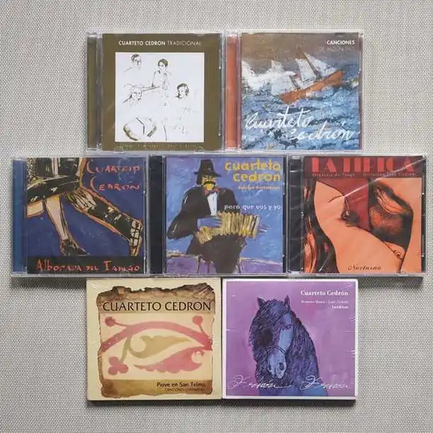 Combo x 7 Juan Tata Cedrón - Cuarteto Cedrón - CD nuevo