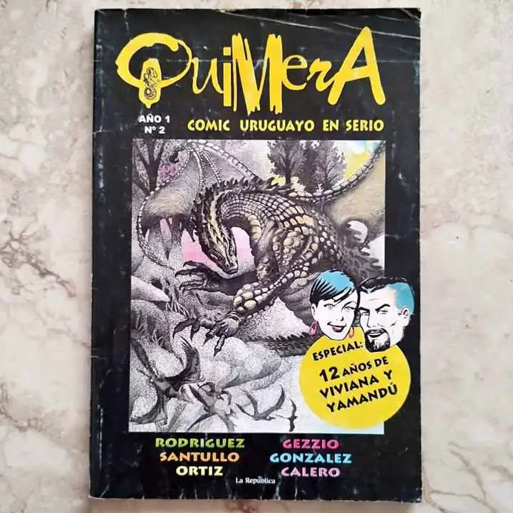 Quimera N° 2 - la República - Uruguay Comics