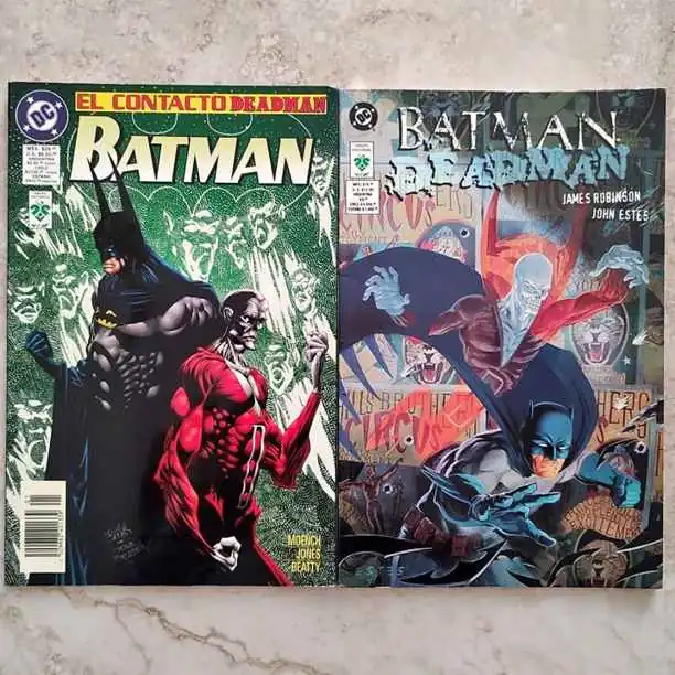 Combo x 2 Batman - el contacto Deadman - Muerte y gloria - Vid Comics