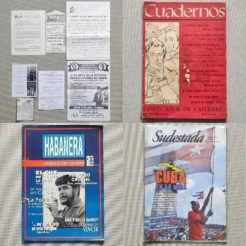Combo Cuba - 3 revistas / 7 folletos