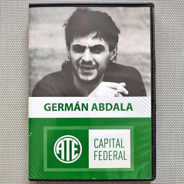 DVD Germán - Documental Germán Abdala - Dirección Huck / Molnar / Batlle / Schindel