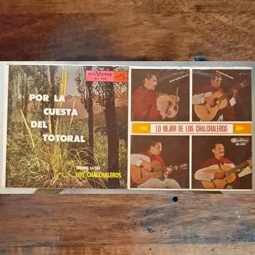 2 Discos los Chalchaleros - por la cuesta del Totoral Lo mejor de - Vinilo