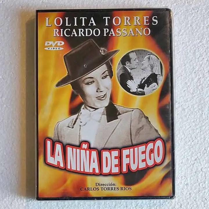 DVD la niña de fuego - Carlos Torres Ríos / Lolita Torres