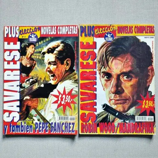 Combo x 2 Savarese / Pepe Sánchez - Wood / Mandrafina / Vogt - Columba Comics Historieta