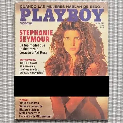 Combo - Revista Playboy 99 - Eroticón Clipping fotografía