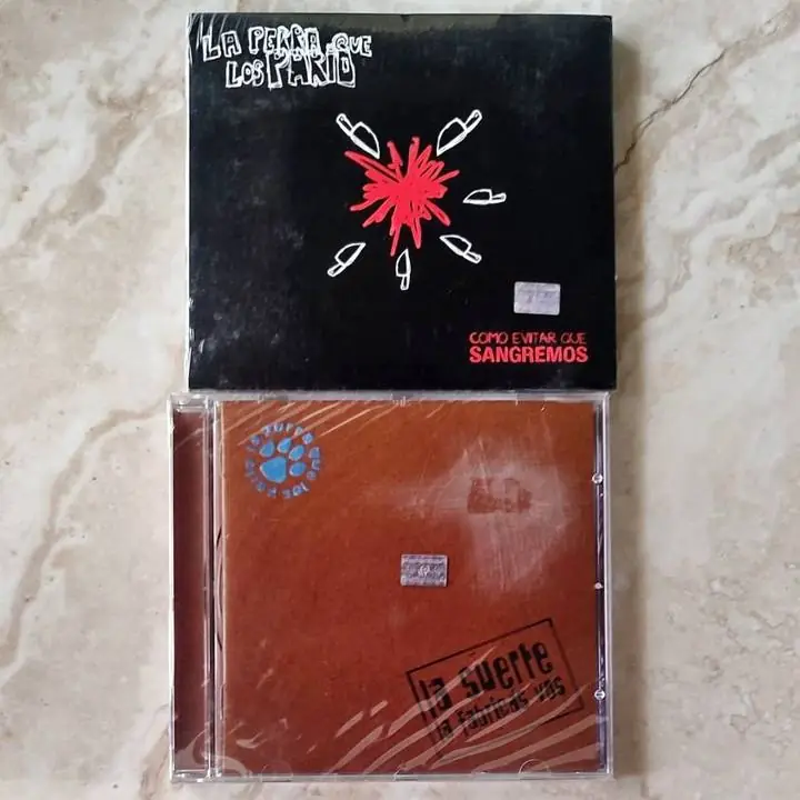 2 CD la perra que los parió - la suerte la fabricás vos - Como evitar que sangremos