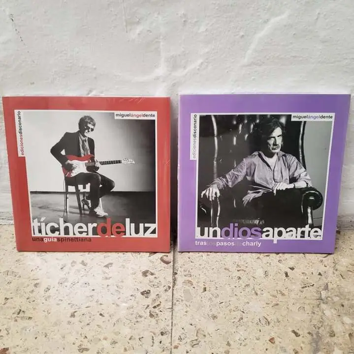 2 Libros - Charly García - Luis Alberto Spinetta - Nuevo Sellado