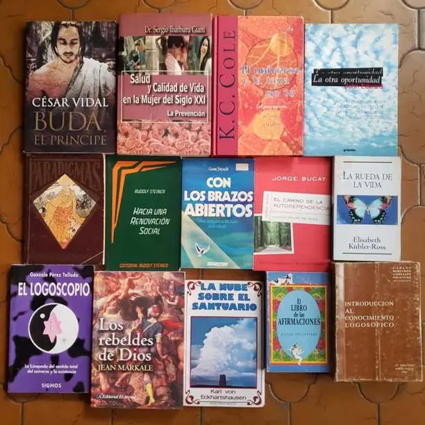Lote x 14 Libros - Vidal Kübler Markale Steiner Eckhartshaus