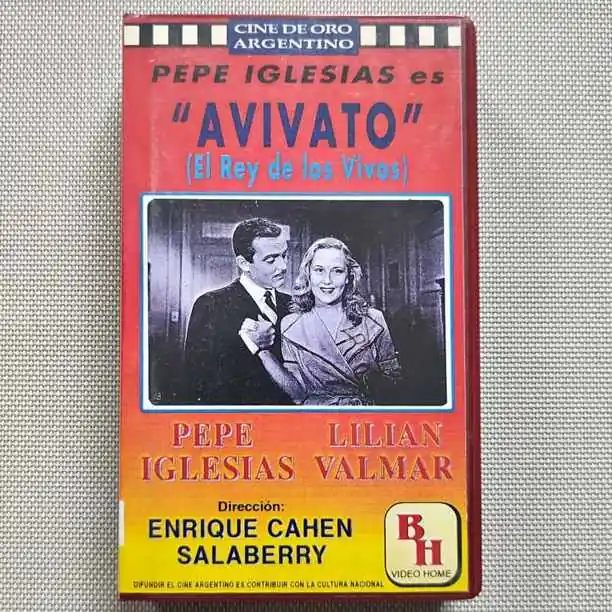 Avivato el rey de los vivos - Enrique Cahen Salaberry / Pepe Iglesias - VHS