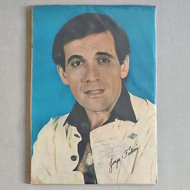 Poster Jorge Falcón 40 x 58 cm - Afiche Lámina Tango
