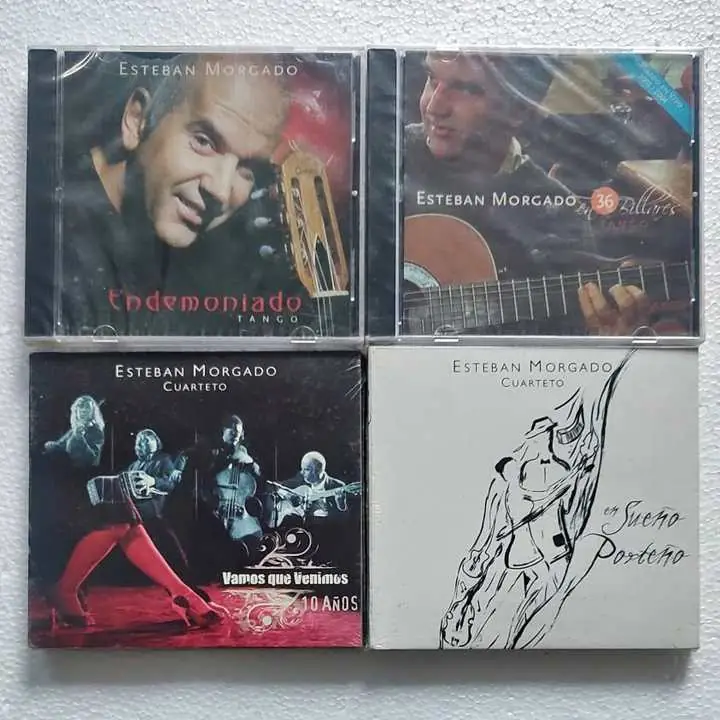 Esteban Morgado - Combo x 4 CD nuevo
